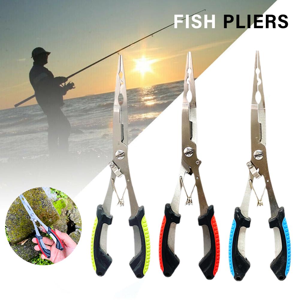Fishing Pliers Long Nose Stain - Fishing Hook Sharpener recension och pris
