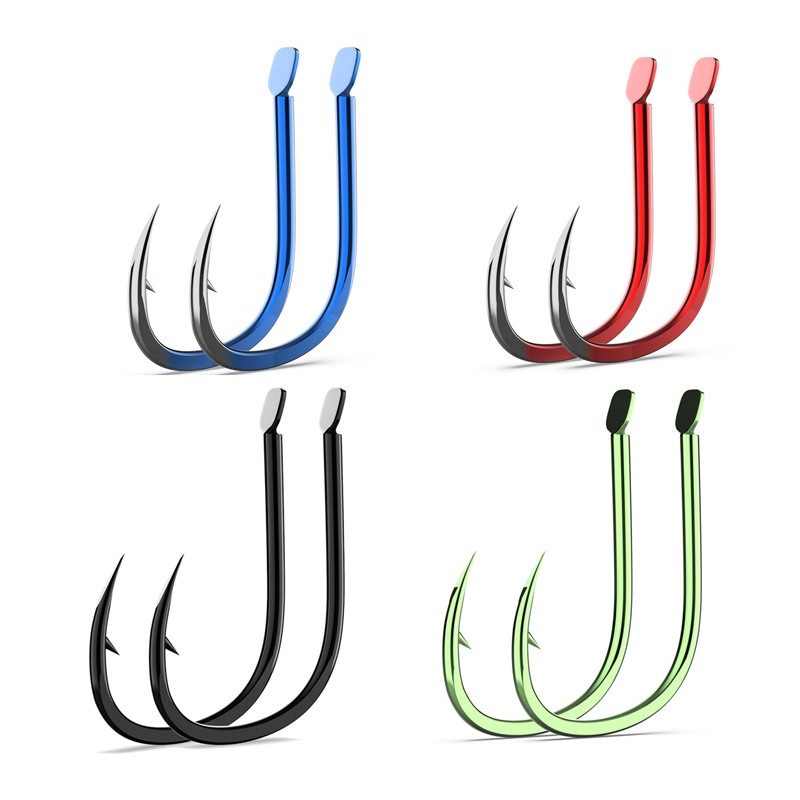 50Pcs Flat Fishing Hooks Sea B - Fishing Hook Assortment recension och pris