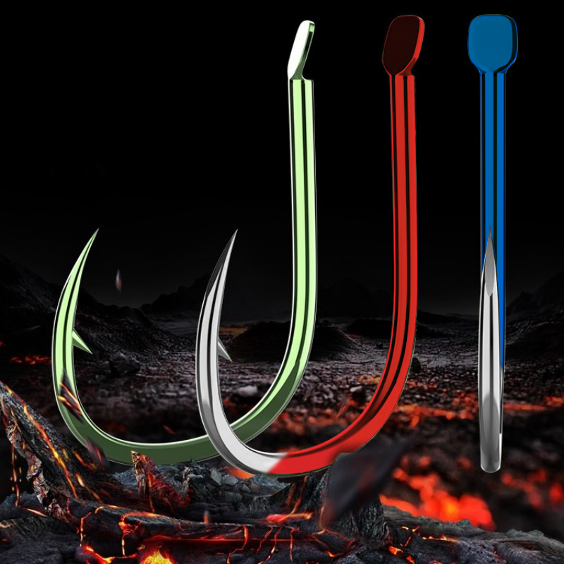 50Pcs Flat Fishing Hooks Sea B - Fishing Hook Assortment recension och pris