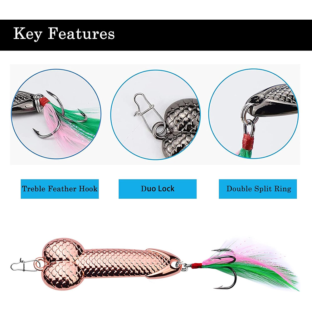 Special Shaped Metal VIB Fishi - Fishing Hook Treble recension och pris